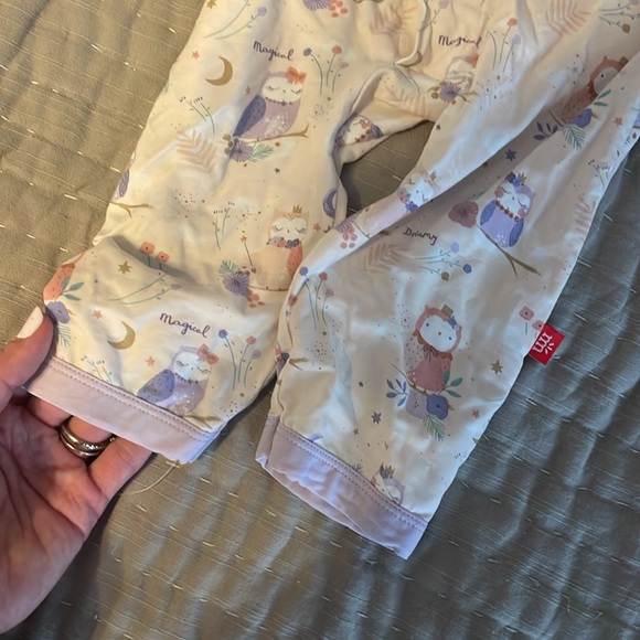 Magnetic Me Owl Love You Forever Onesie with Ruffle Butt - Picture 4 of 5